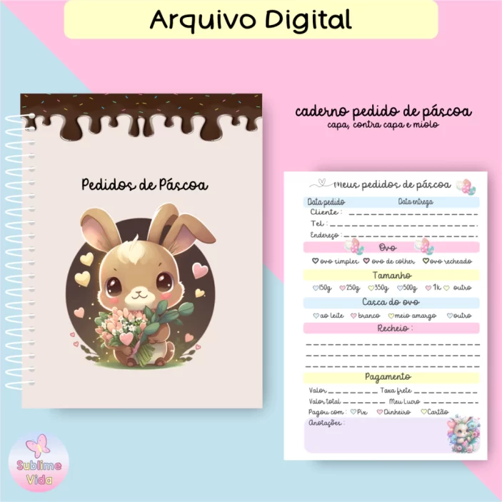 Caderno de Pedidos da Páscoa, arquivo digital - Image 4