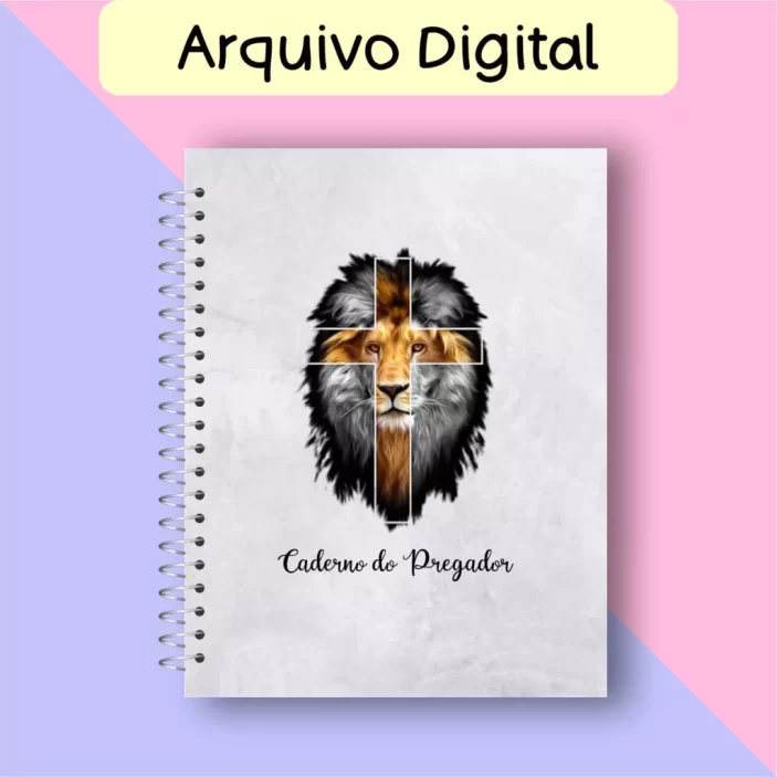 Caderno de Pregação Masculino Arquivo Digital