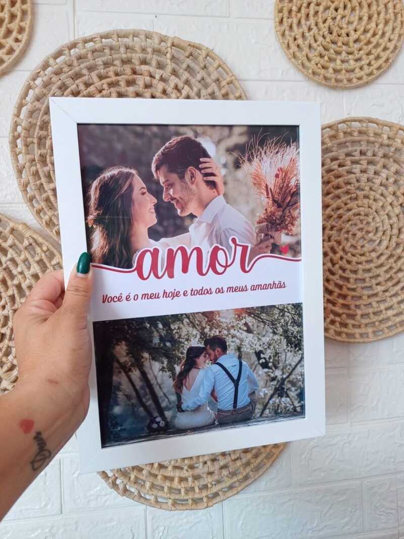 Arte casal com 2 fotos ( arquivo digital)
