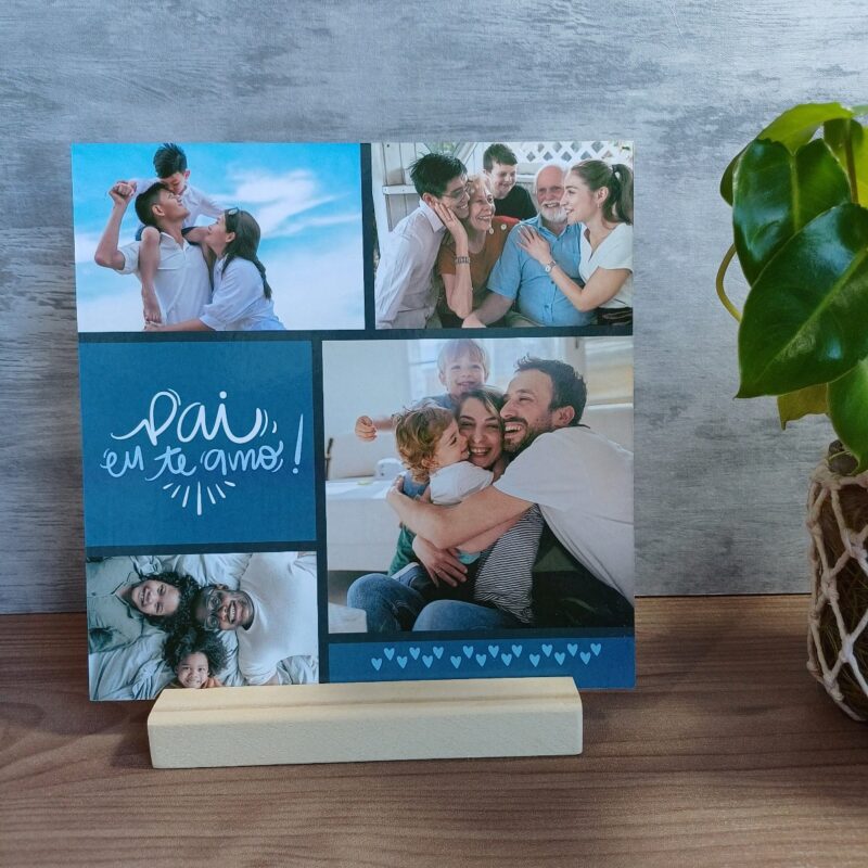 6 Artes com o tema pai ideal para placas 20x20  ( arquivo digital)