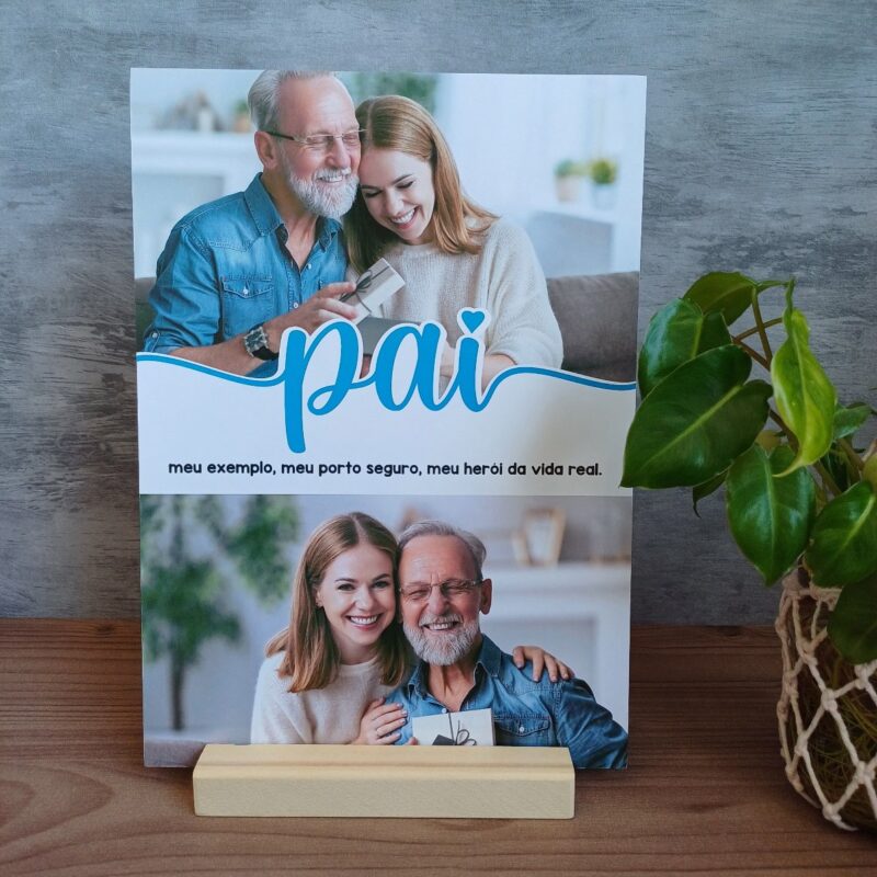 Arte pai com 2 fotos ( arquivo digital)