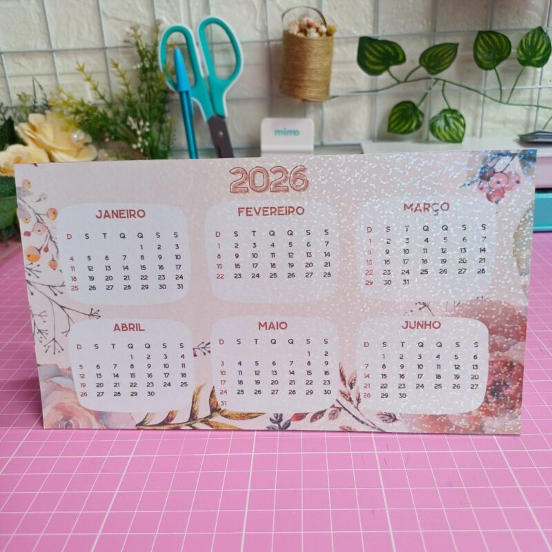 calendário de mesa 2026