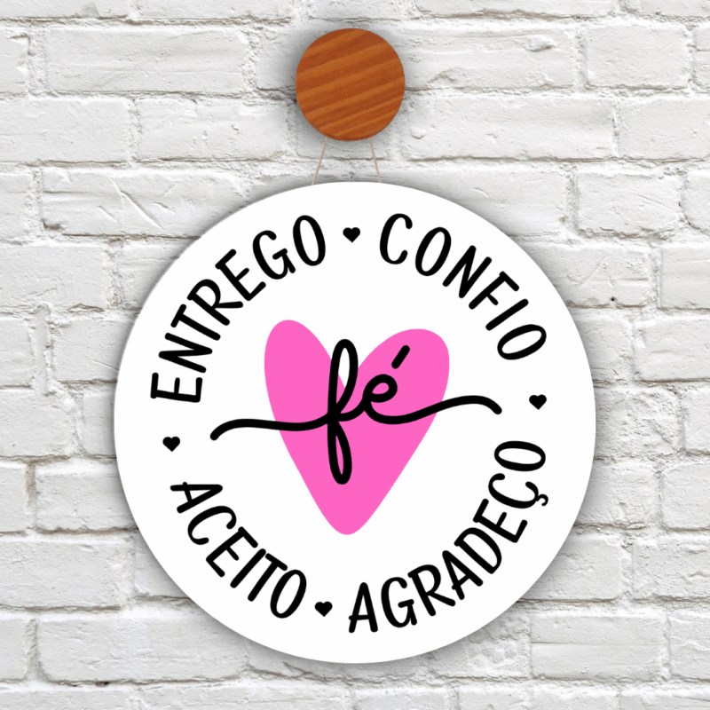 Arte entrego confio ( arquivo digital)